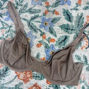 Cuup The Triangle brown the scoop bra size 34E Nude Brown